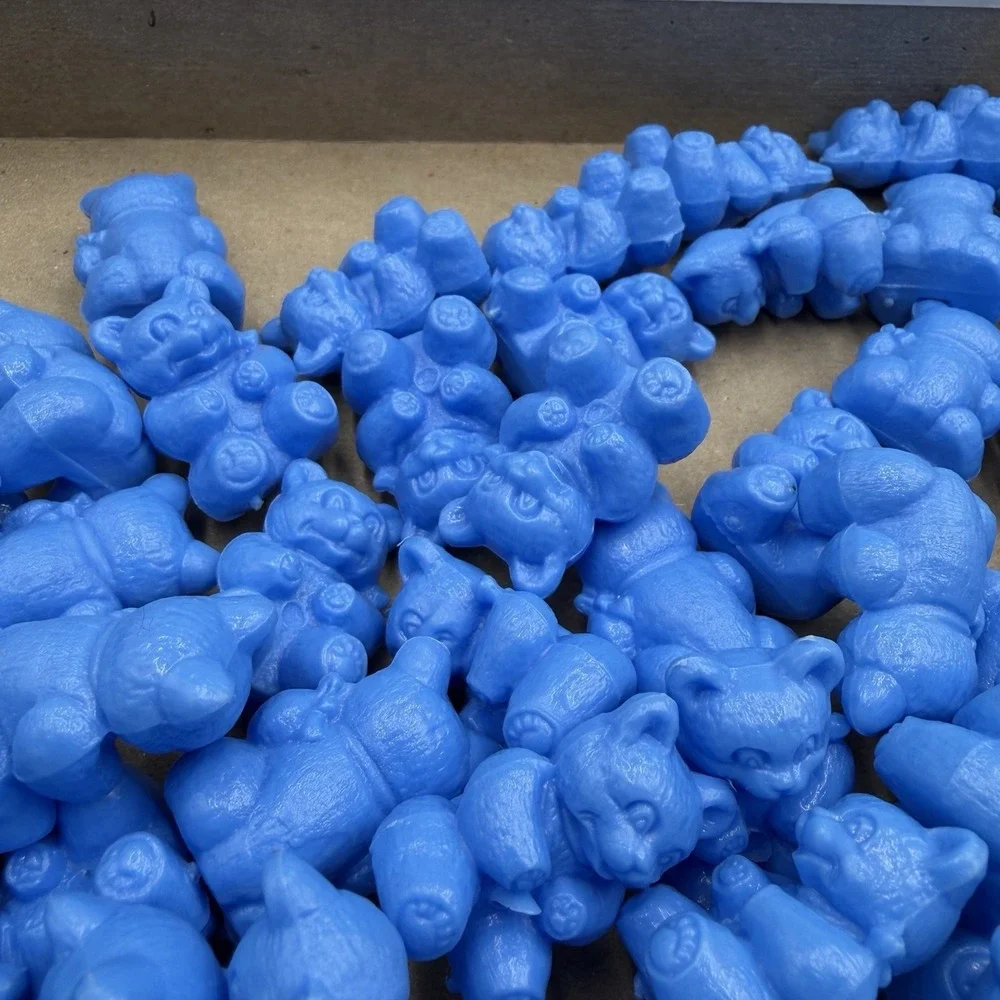 Teddy Bear Counters - Multi-Sensory Intro to Numbers 74 Blue Bears  1985
